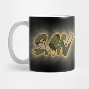 SD City Connect Camo Mug